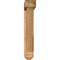 Ekena Millwork Traditional Arts and Crafts Smooth Bracket w/ Offset Brace, Western Red Cedar, 5 1/2"W x 32"D x 32"H BKT0604X32X32TRA03SWR - alternate 4